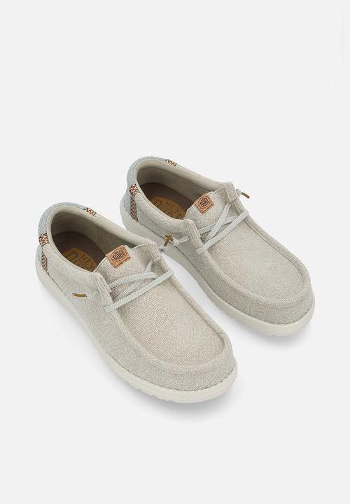 Hey Dude - Wally Jute - Stone Grey/Iceberg Green