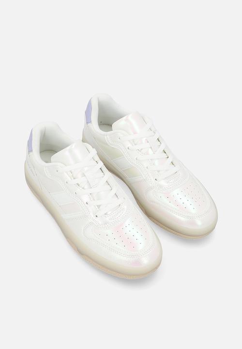 SISSY BOY - Sherly - white & silver