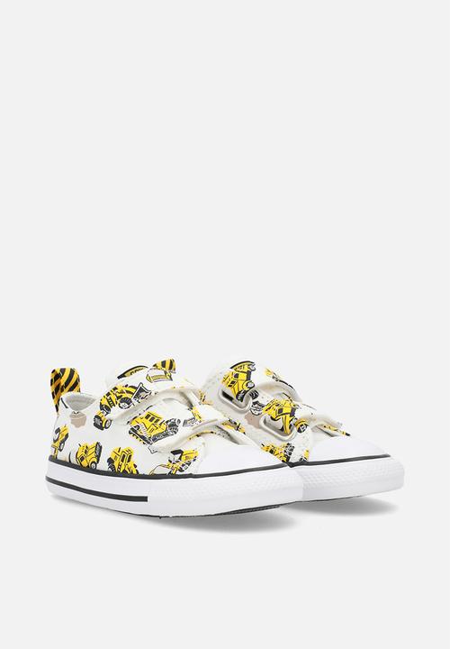 Converse - Chuck taylor all star construction truck easy-on - white/black/amarillo