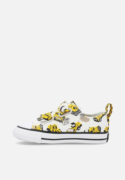 Converse - Chuck taylor all star construction truck easy-on - white/black/amarillo