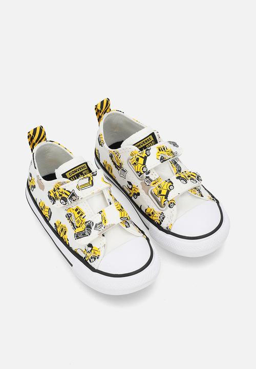 Converse - Chuck taylor all star construction truck easy-on - white/black/amarillo