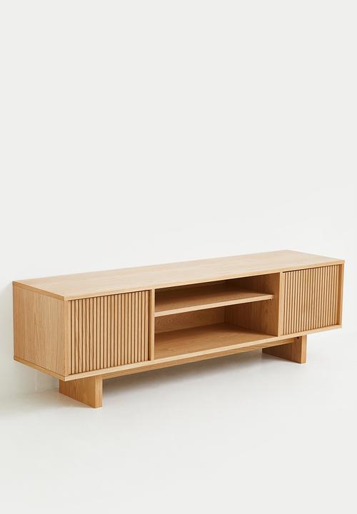 Sixth Floor - Groove TV-table - Oak Veneer