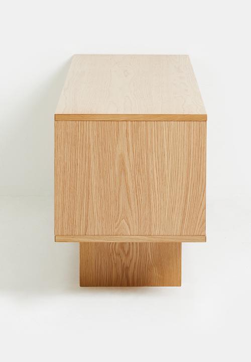Sixth Floor - Groove TV-table - Oak Veneer