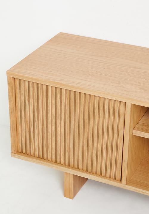 Sixth Floor - Groove TV-table - Oak Veneer