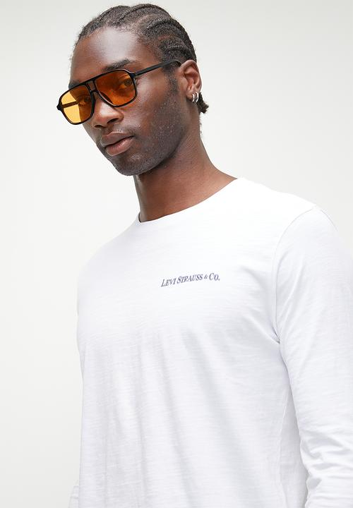 Levi’s® - RELAXED LS GRAPHIC TEE ARCHIVAL WHITE +