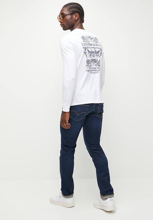 Levi’s® - RELAXED LS GRAPHIC TEE ARCHIVAL WHITE +