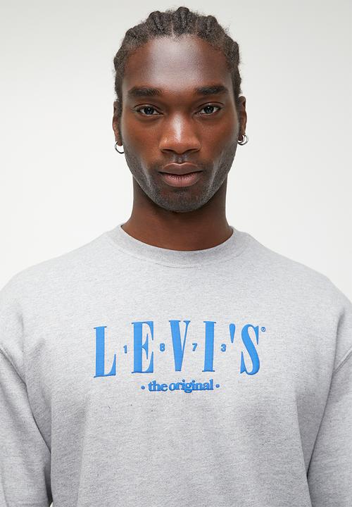 Levi’s® - RELAXD GRAPHIC CREW SERIF LOGO ONE MIDTO