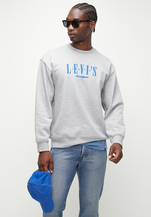Levi’s® - RELAXD GRAPHIC CREW SERIF LOGO ONE MIDTO