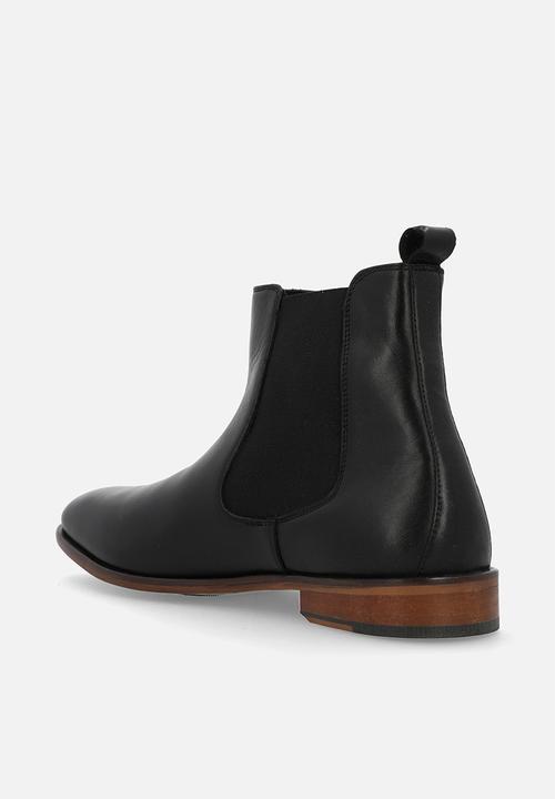 Hush Puppies - Lloyd - Black leather