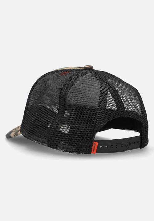 Superdry. - Dirt Road Trucker Cap - Army Camo
