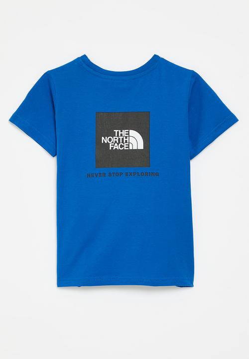 The North Face - Kid Box Nse S/S Tee-Hero Blue