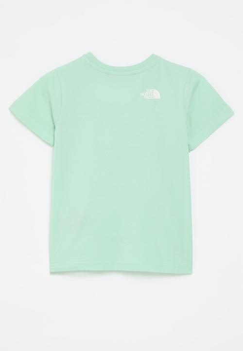 The North Face - Kid  Graphic S/S Tee-Bright Foam
