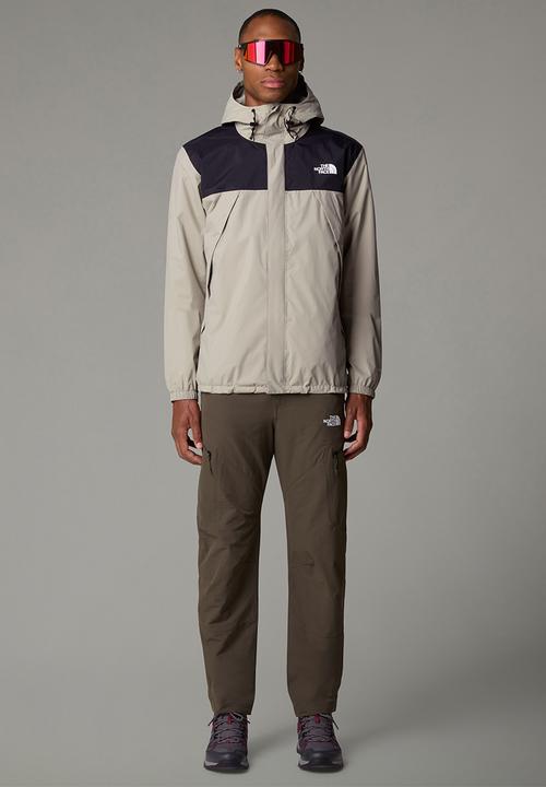 The North Face - Antora jacket - clay grey-tnf black