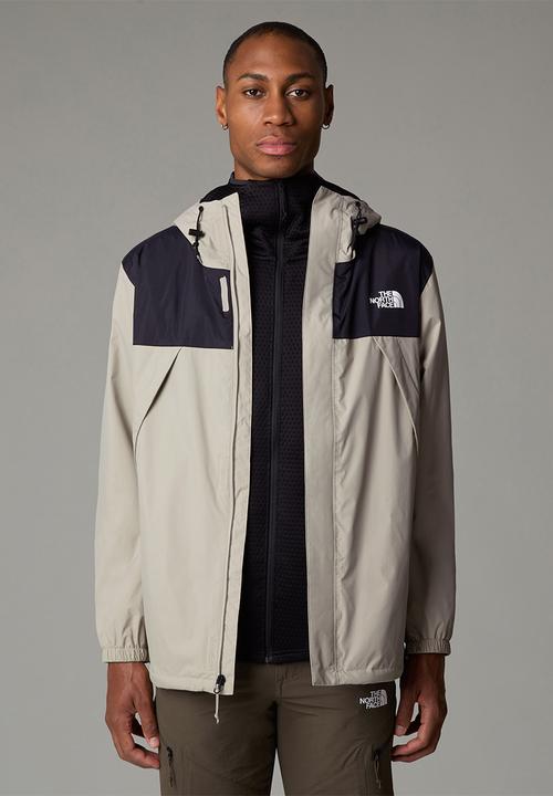 The North Face - Antora jacket - clay grey-tnf black