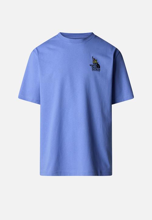 The North Face - Short Sleeve Clean Trails Oversized Tee - Virtual Blue