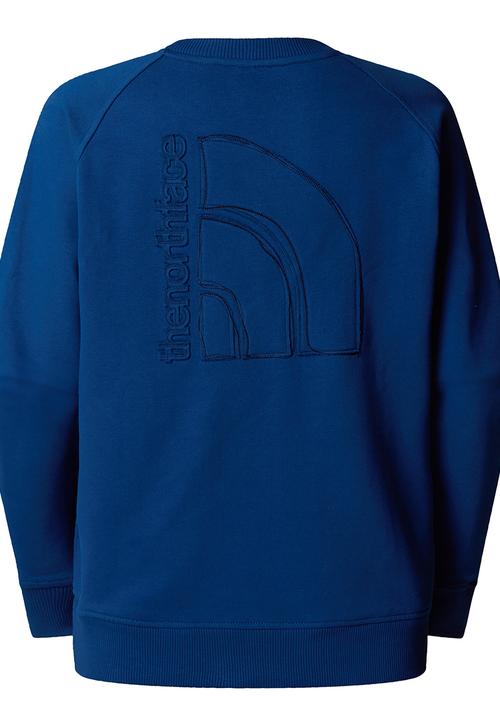 The North Face - W Logo Relaxed Crew - Blue
