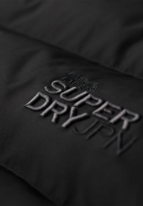 Superdry. - Sports puffer jacket - black