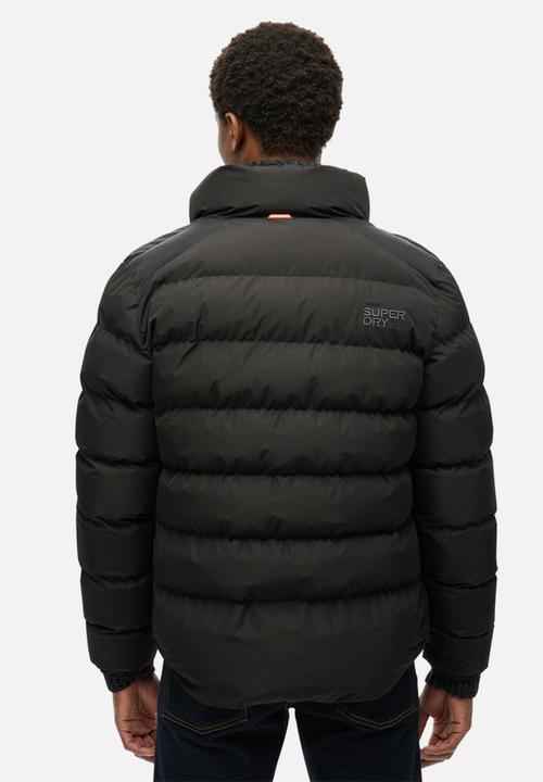 Superdry. - Sports puffer jacket - black