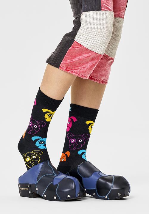 Happy Socks - Dog Sock - Black