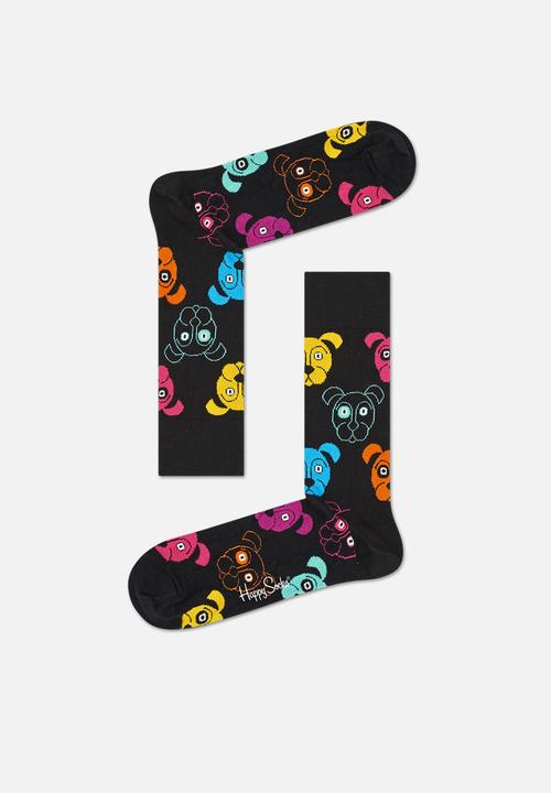 Happy Socks - Dog Sock - Black