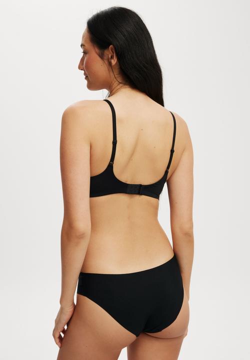 Cotton On - Ultimate Comfort Push Up2 T-shirt Bra - Black