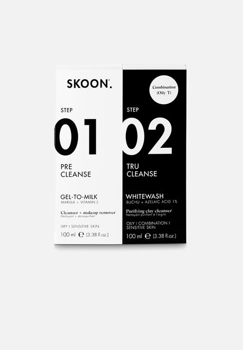 SKOON. - Double Cleanse Combo For Oily T-Zone