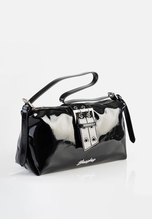 SISSY BOY - Buckle shoulder bag-black