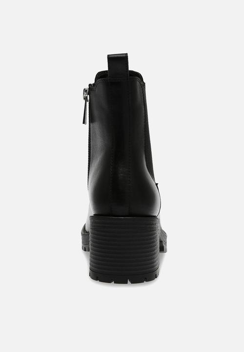 Steve Madden - Cannonball Chelsea - Black leather