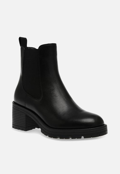 Steve Madden - Cannonball Chelsea - Black leather