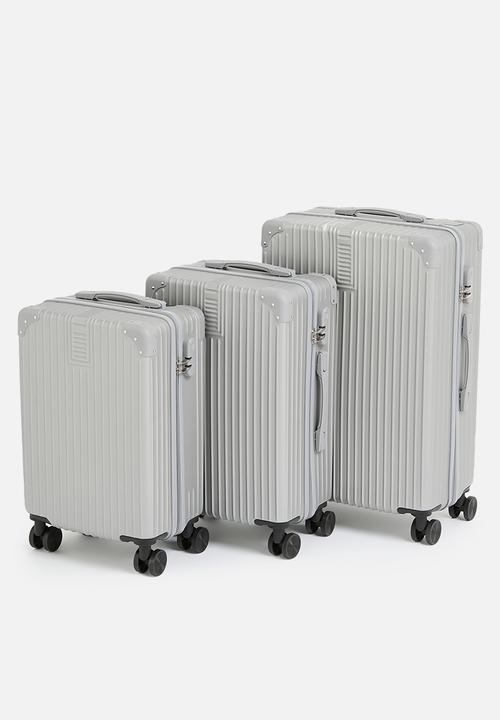 Sixth Floor - Universal 4 wheel luggage trolley - Silver