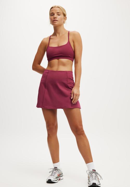 Cotton On - 365 Keyhole Crop - Sangria