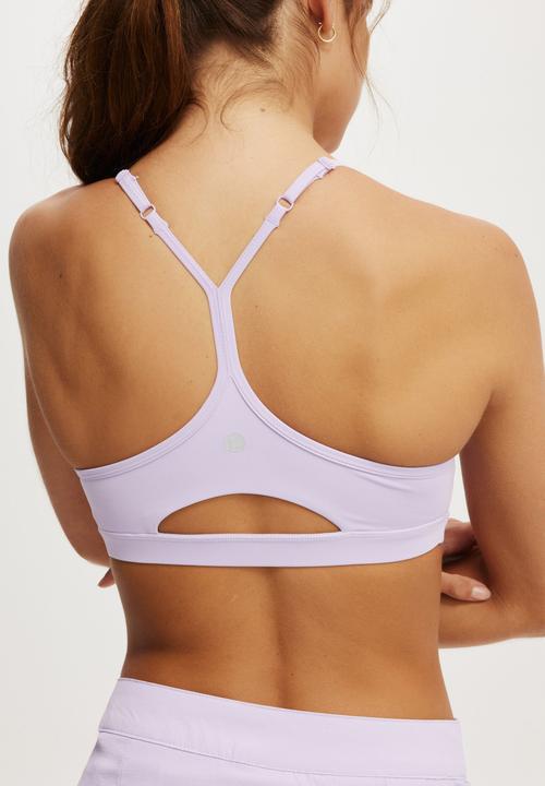 Cotton On - 365 Keyhole Crop - Pastel Lilac