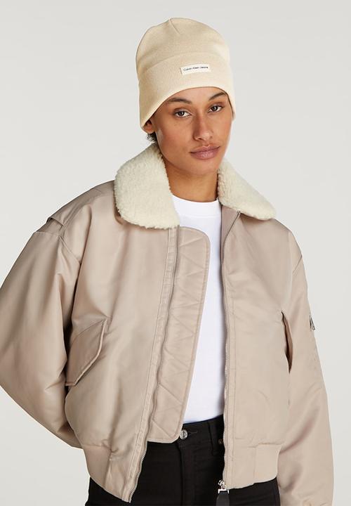 Calvin Klein - Inst patch beanie-birch