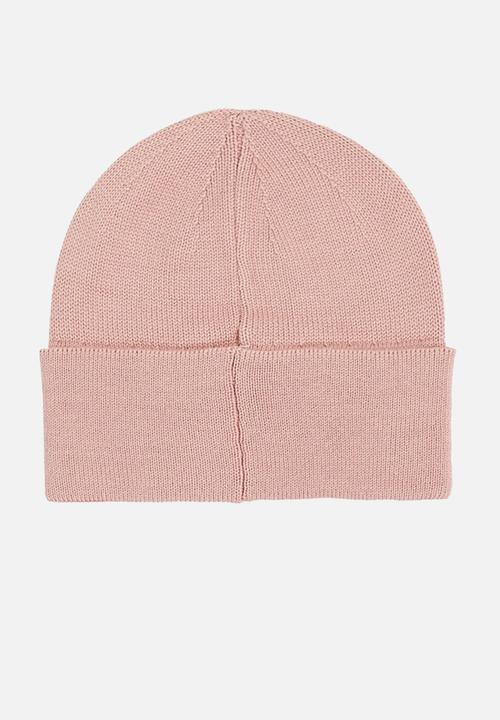 Calvin Klein - Inst embro beanie-peach whip