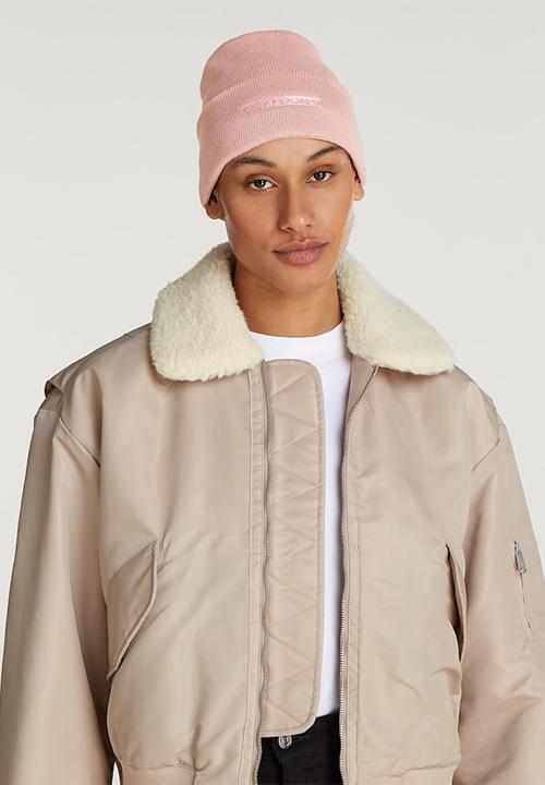 Calvin Klein - Inst embro beanie-peach whip