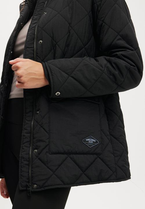 Cotton On - Alpine Patch Pocket Jacket - Black