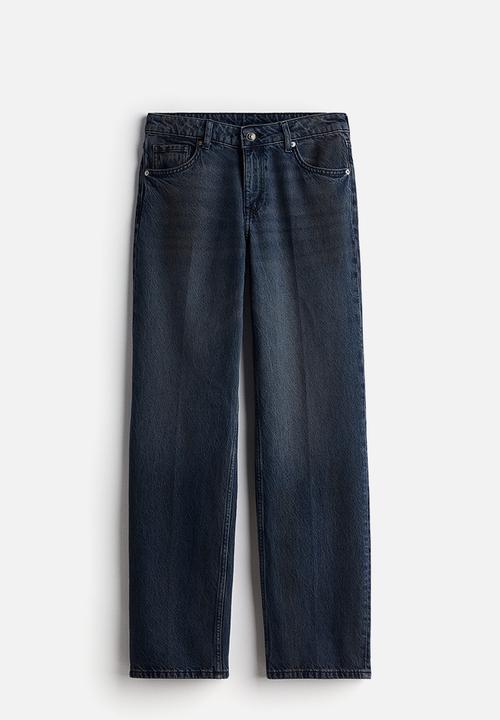 H&M - Straight regular jeans - dark denim blue