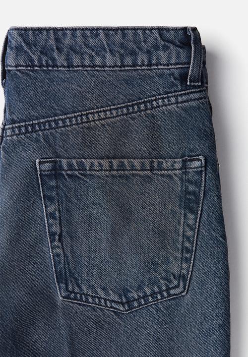 H&M - Straight regular jeans - dark denim blue