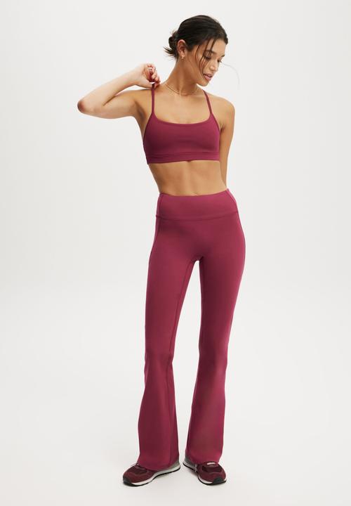 Cotton On - Ultra Soft Studio Flare - Sangria