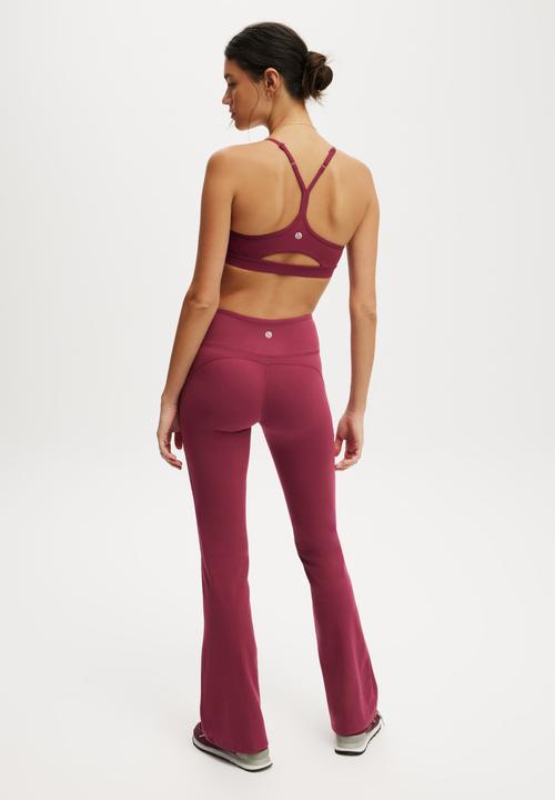 Cotton On - Ultra Soft Studio Flare - Sangria