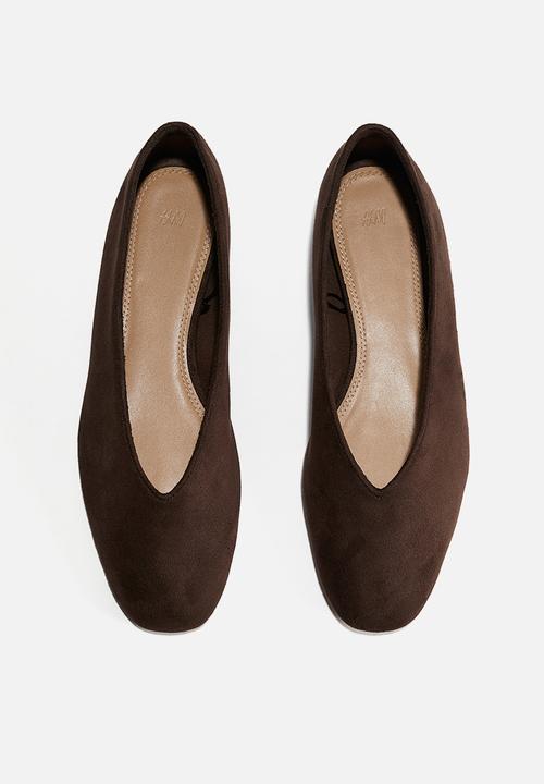 H&M - Ballet pumps - dark brown