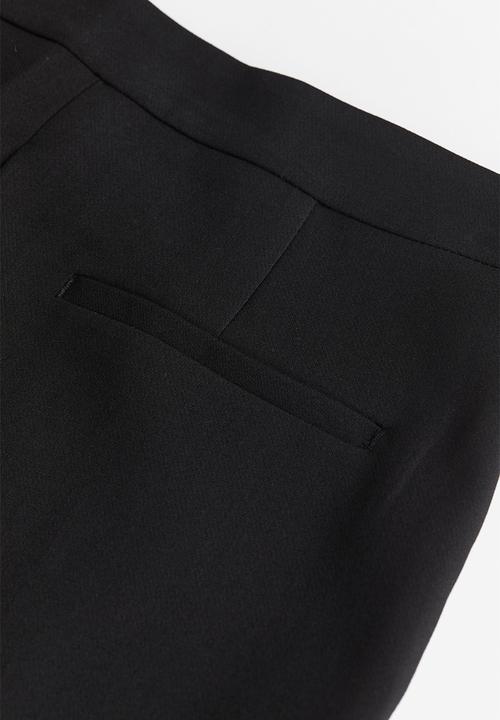 H&M - Tailored trousers - black