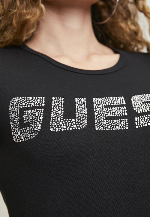 GUESS - Kiara Ss T-Shirt - Jet Black A996