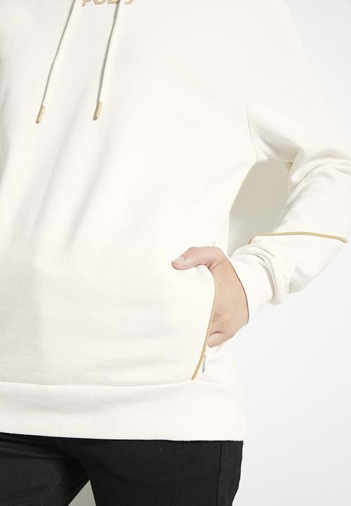 POLO - Wmn demi track top - off white	