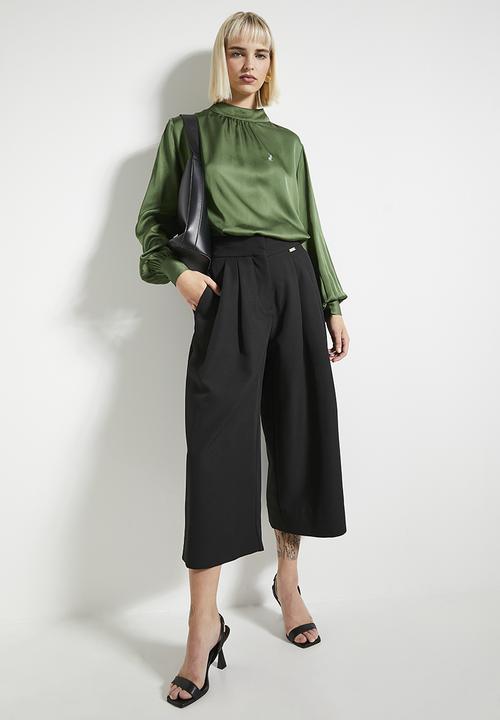 POLO - Wmn chloe relaxed pant - black