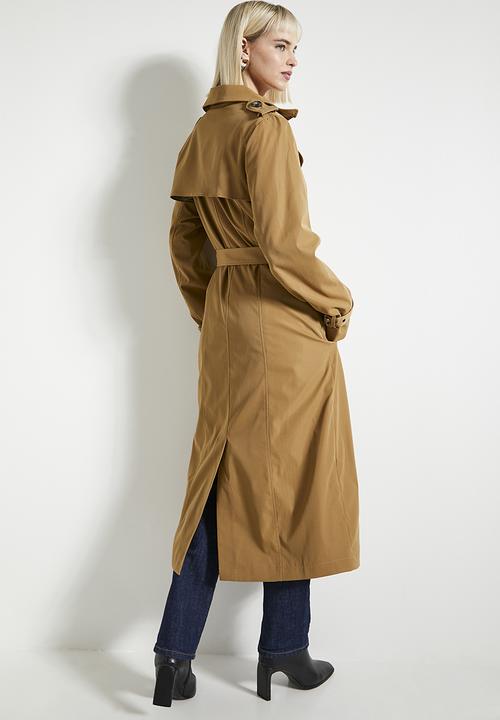 POLO - Wmn blake trench coat - camel