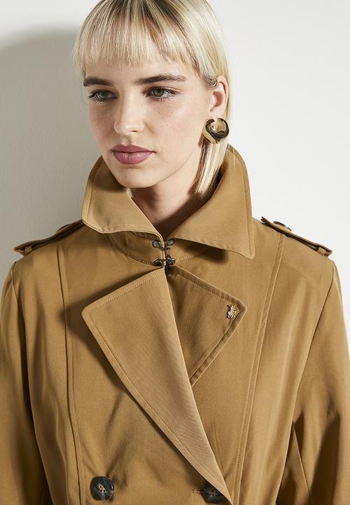 POLO - Wmn blake trench coat - camel