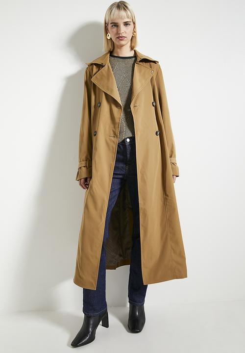POLO - Wmn blake trench coat - camel