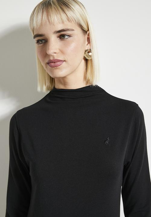 POLO - Wmn alice long sleeve second skin - black