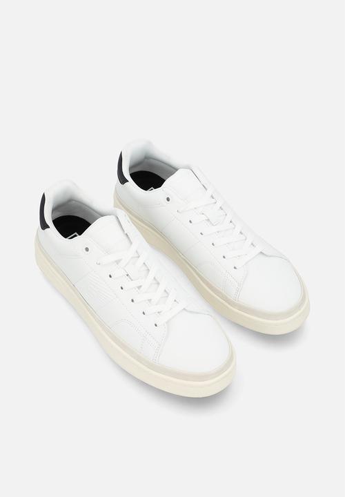G-STAR - Recruit III Leather - White/Navy